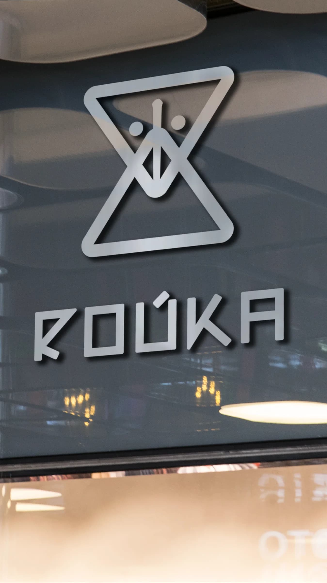 ROUKA logo mark showcase
