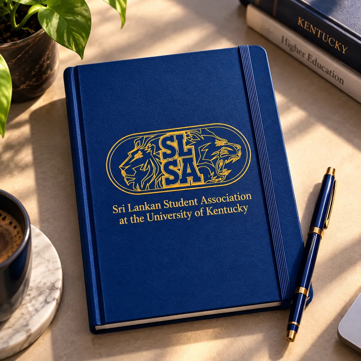 SLSA logo mockup badge