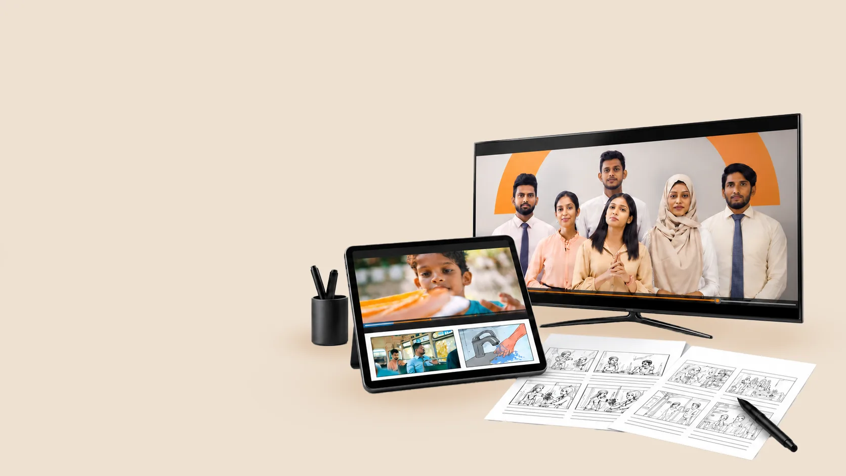 Union Assurance Commercial Storytelling Frame